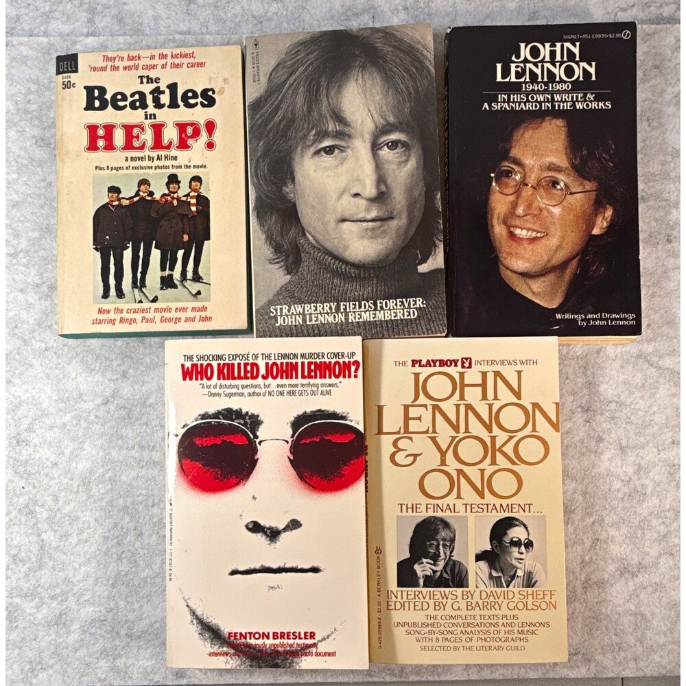 Vintage Beatles Book Lot